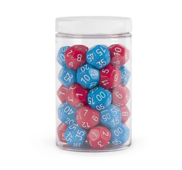 Set des dés pour lire l'heure