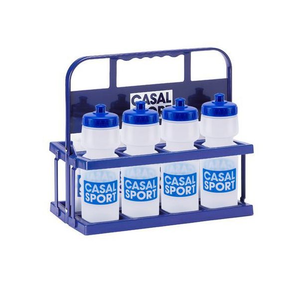 Set porte-bidons bottle crate pro casalsport 8 bidons+panier