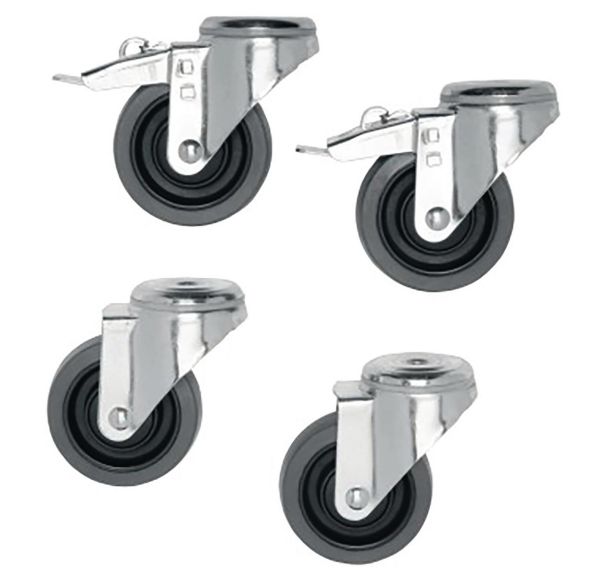 Set roulettes PFA 9114 pour PFT 85** - charges lourdes