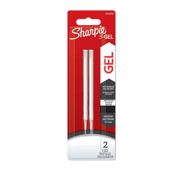 Sharpie recharge stylo gel pointe moyenne