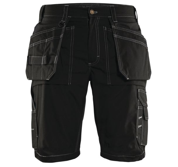 Short artisan été noir