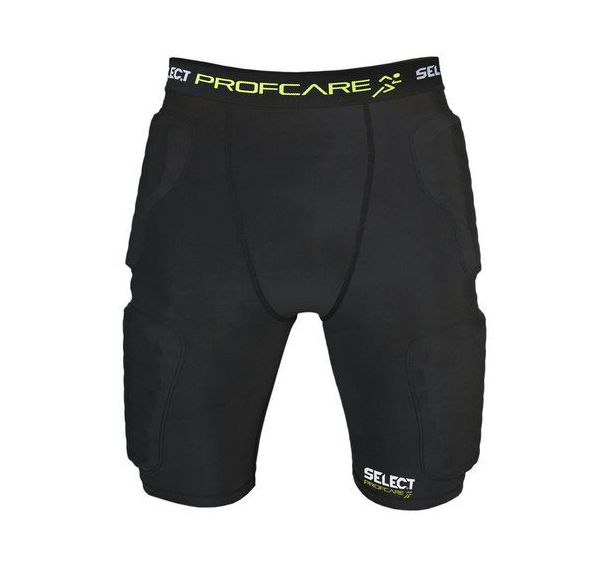 Short de compression noir avec pads - Select