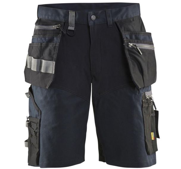 Short de travail 1598 Marine foncé / Noir - Blaklader