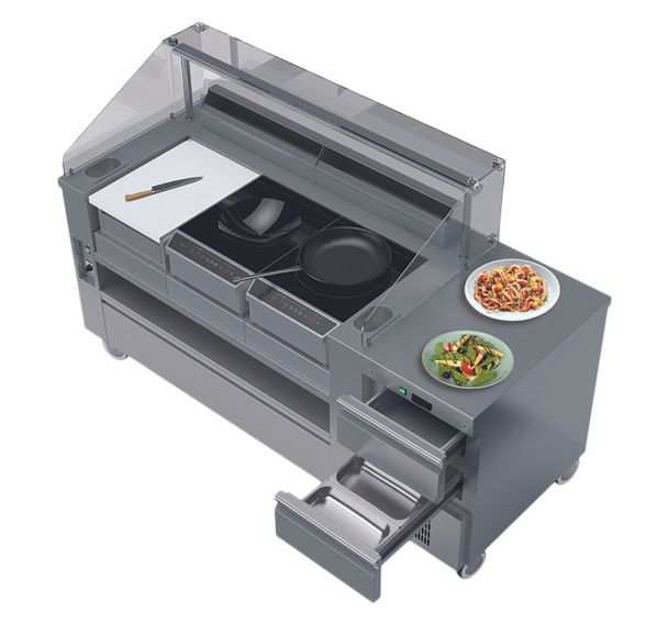 Show-cooking Plus 3 postes- Visio Plus