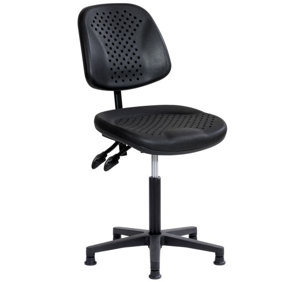 Siège Airplus assise basse réglable sur patins polyamide