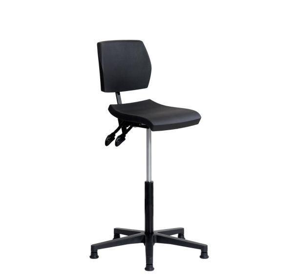 Siège ERGOSLIM haut patins embase aluminium