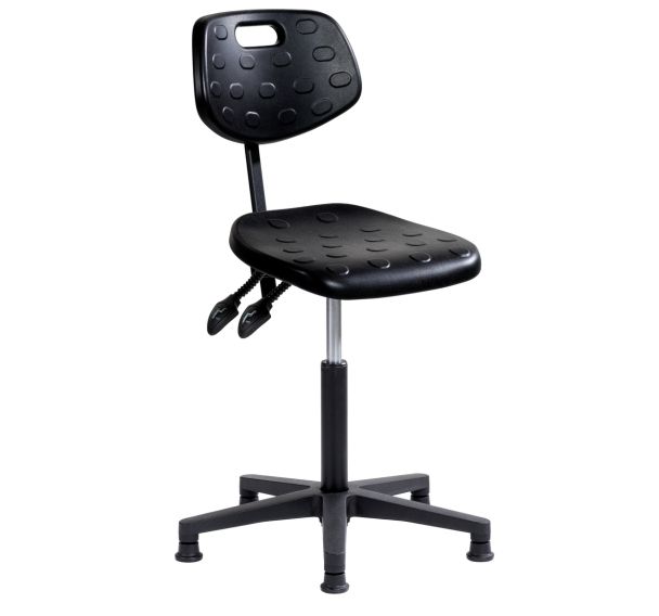 Siège Ergodyn bas embase polyamide sur patins