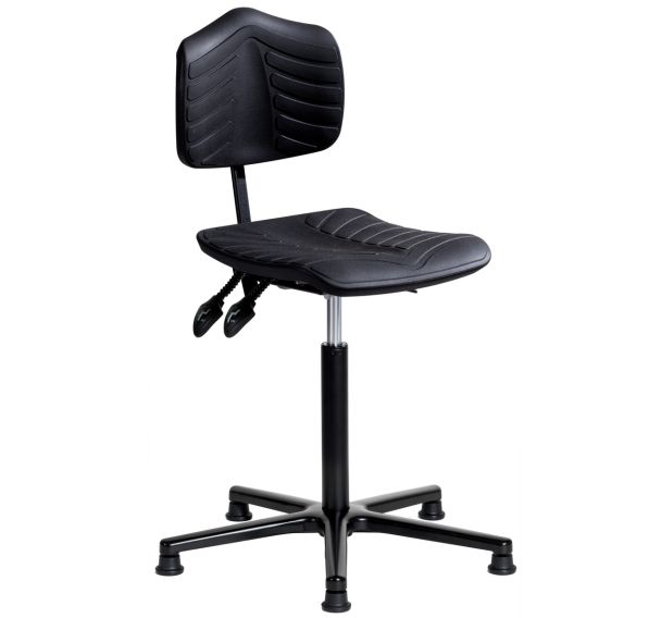 Siège Ergosoft ergonomique aluminium réglage moyen patins