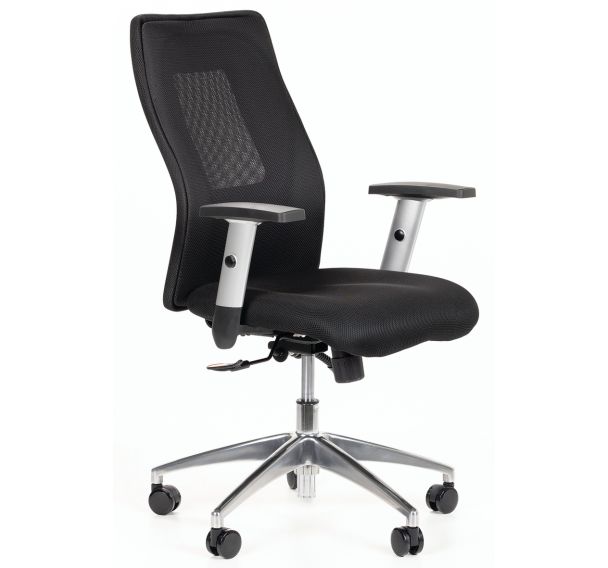 Siège bureau dossier moyen Penelope - Piètement Gris - Manutan Expert