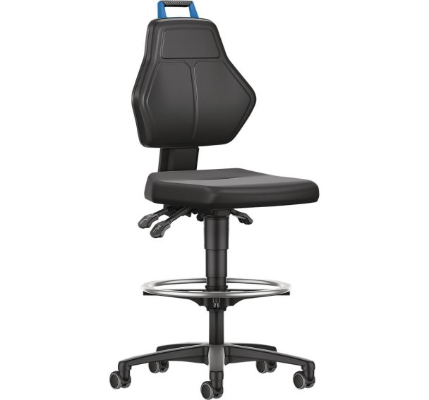 Siège d'atelier - Haut à roulettes autobloquantes - Manutan