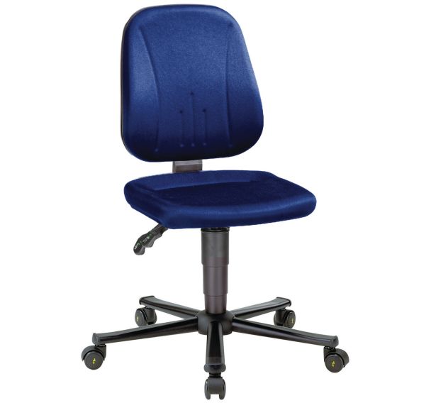 Siège d'atelier ESD Unitec avec dossier à contact permanent