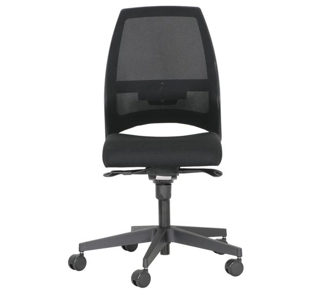 Siège de bureau Kenari - Dossier mesh - Noir - Sans accoudoirs - Nowystyl