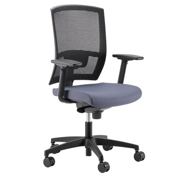 Siège de bureau Mia accoudoirs réglables - Linea Fabbrica