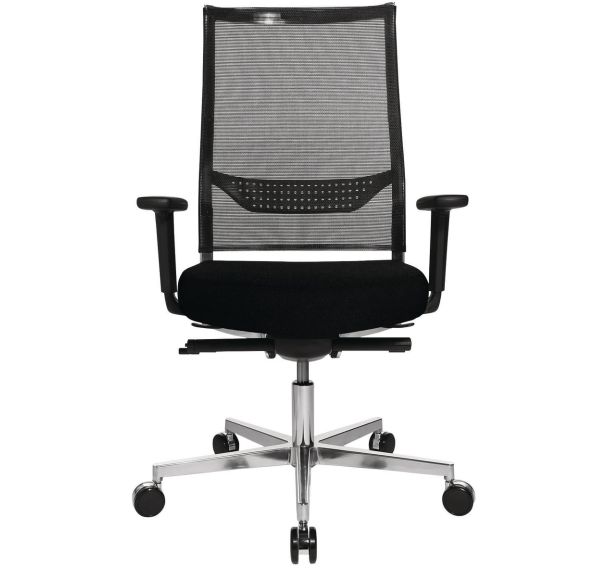 Siège de bureau New Aluart Noir