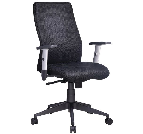 Siège de bureau dossier moyen Penelope - Tissu - Manutan Expert