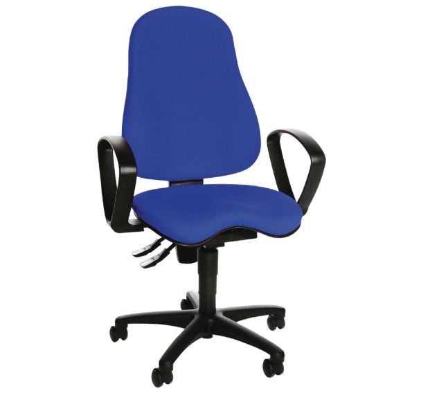 Siège de bureau ergonomique Sitness 10 - Piètement polypropylène