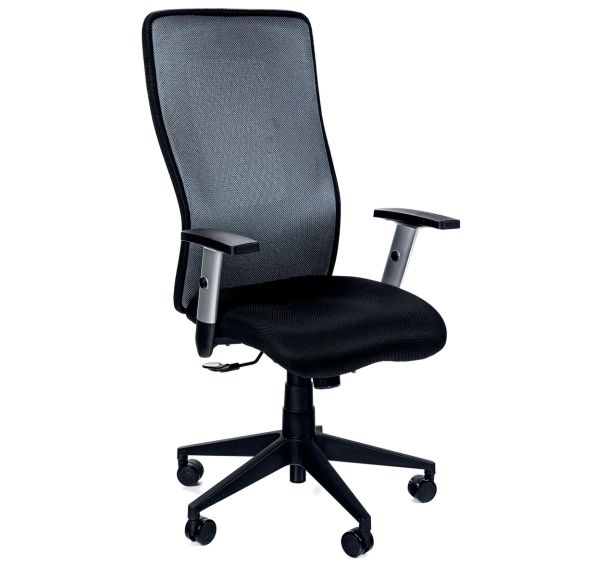 Siège de bureau ergonomique dossier haut Penelope - Tissu - Manutan Expert