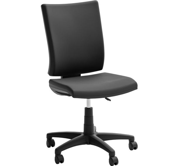 Siège de bureau haut Optima - Revêtement écocuir - Quadrifoglio