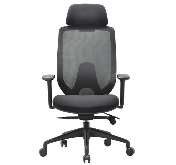 Siège de bureau noir Dounat - Manutan