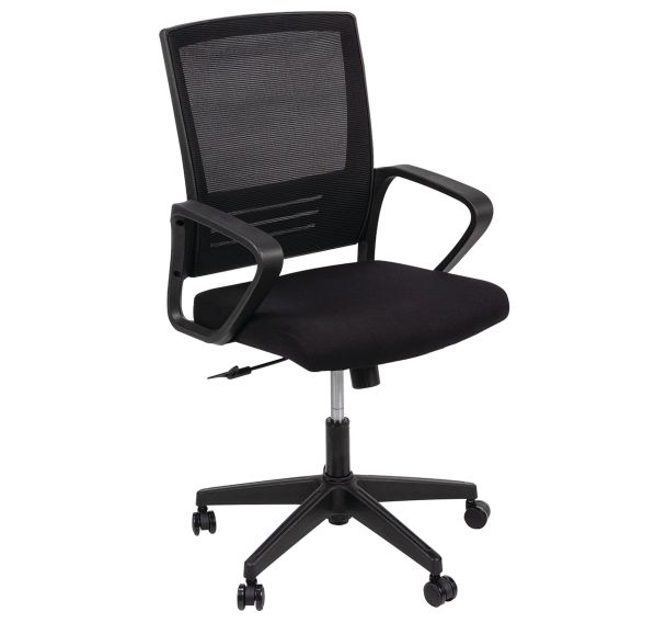 Siège de bureau noir Héra