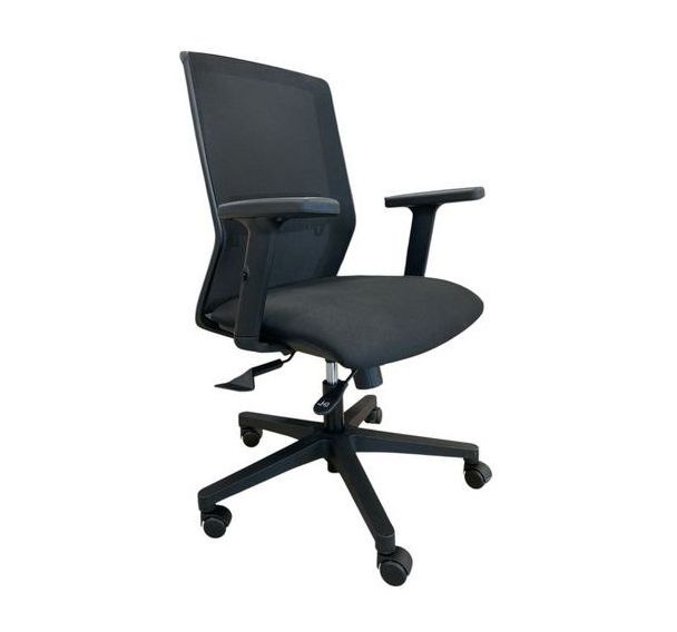 Siège de bureau reconditionné noir