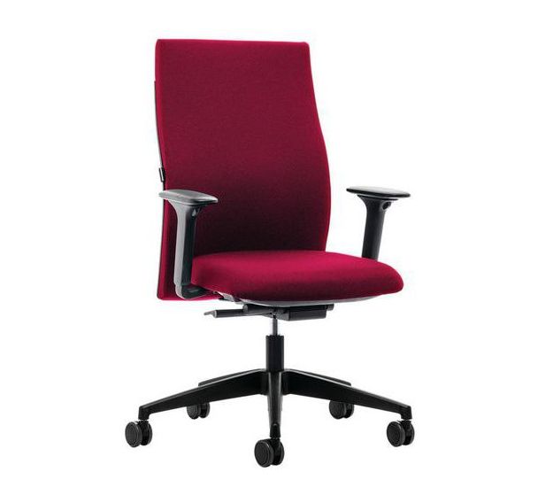 Siège de bureau synchrone automatique LX154 accoudoirs 4D - Interstuhl