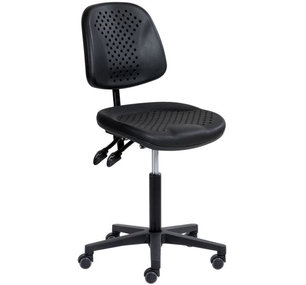 Siège ergonomique Airplus sur roulettes embase polyamide