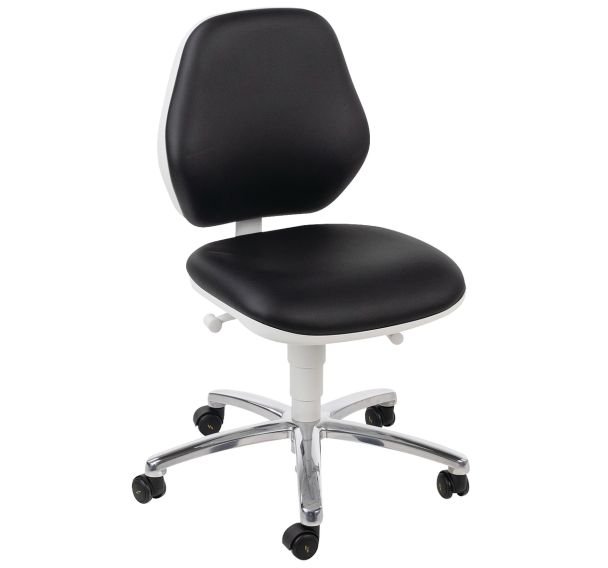 Siège pour salle blanche Bimos 9140 - Bas - Sur roulettes