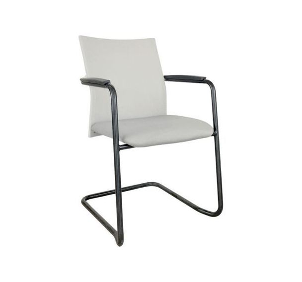 Siège reconditionné - Tissu gris - Structure noire