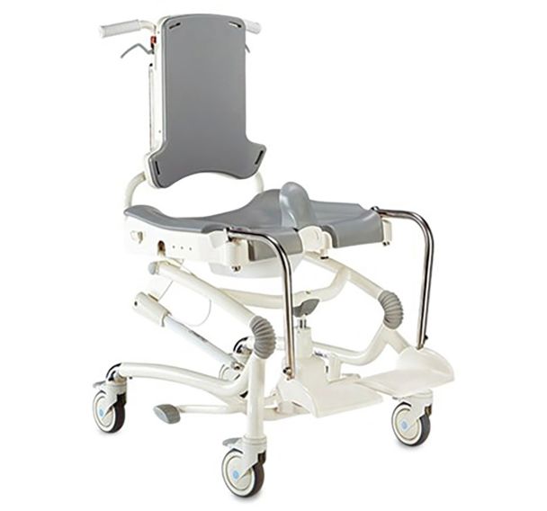 Siège roulant modulable électrique pour la toilette et la douche - Heron