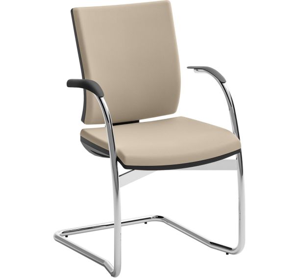 Siège visiteur Optima - Revêtement tissu - Quadrifoglio