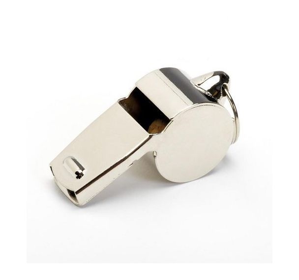 Sifflet métal chrome