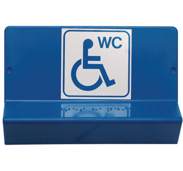Signalétique en braille - WC - Wattelez