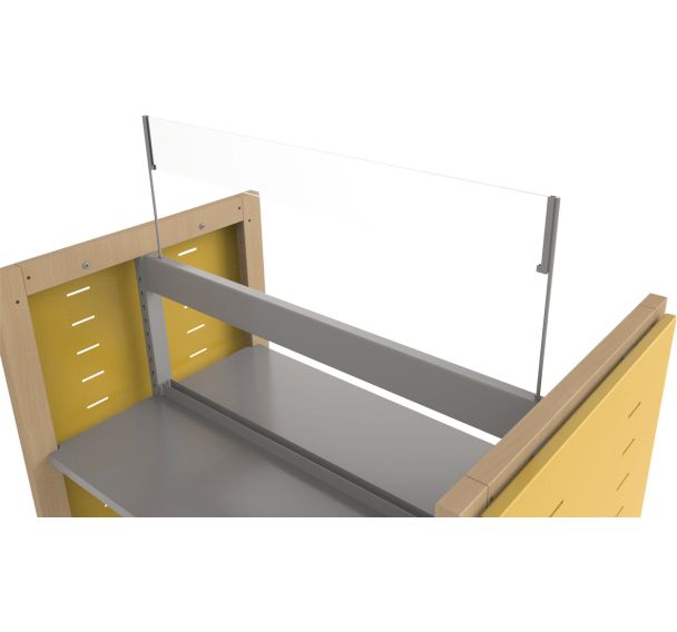 Signalétique frontale Ellipse plexiglas - Manutan Expert