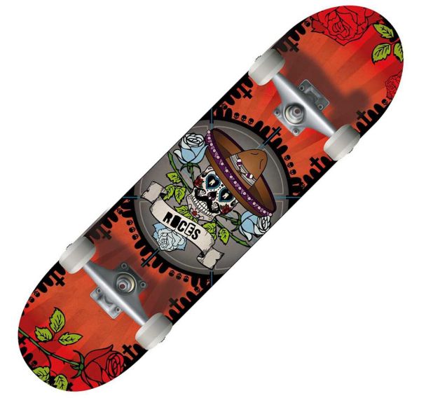 Skateboard - Roces - Calavera