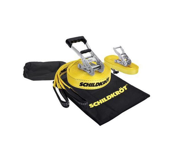 Slackline - avec sangle d'apprentissage