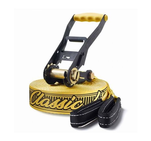 Slackline Gibbon Classic Line treewear set - longeur 15 mètres