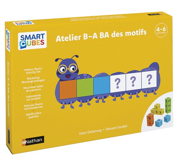 Smartcubes - atelier B-A BA des motifs - complément 4 enfants-Nathan