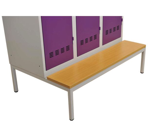Socle-banc pour vestiaire Vinco