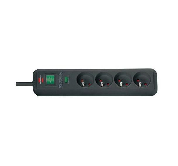 Socle Ecoline 4 prises parasurtenseur - 1,4m