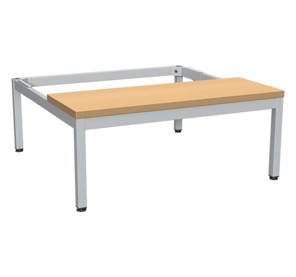 Socle banc pour vestiaire Pierre Henry