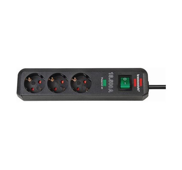 Socle ecoline 3 prises - 1,5m parasurtenseur