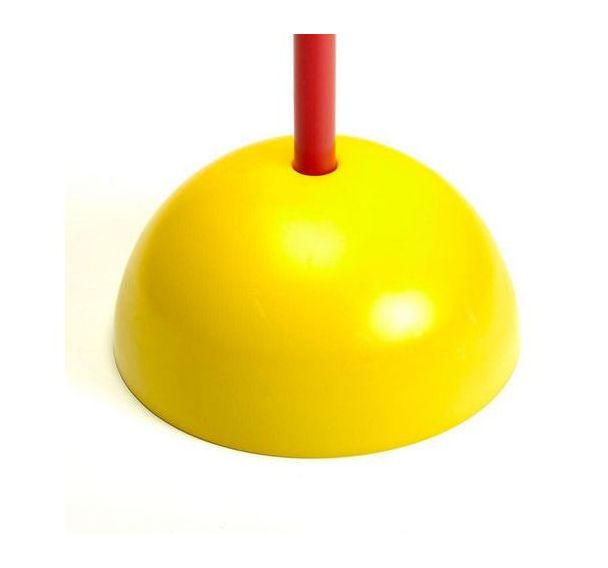 Socle lesté 800 g et renforcé pour jalons de Ø 25 mm