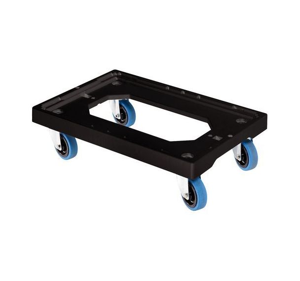 Socle rouleur 4 roues silence pivotantes - Gilac