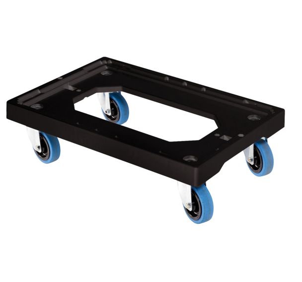Socle rouleur 4 roues silence pivotantes - Gilac