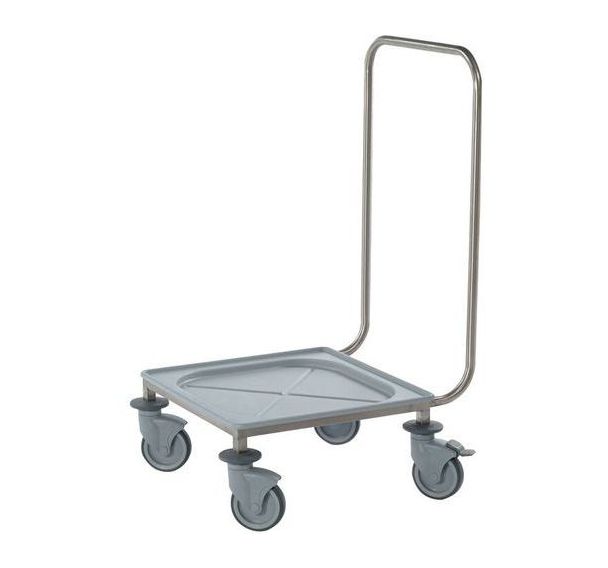 Socle rouleur pour casier à vaisselle