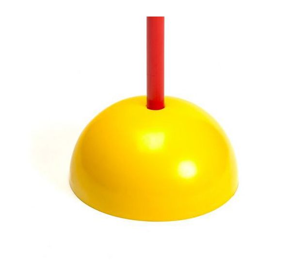 Socle souple lesté 800 g pour jalons de Ø 25 mm