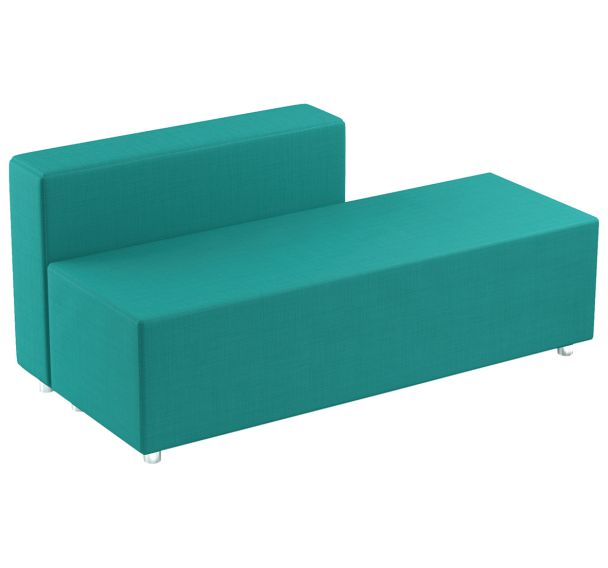 Sofa structure bois et cuir synthétique-Mirplay School