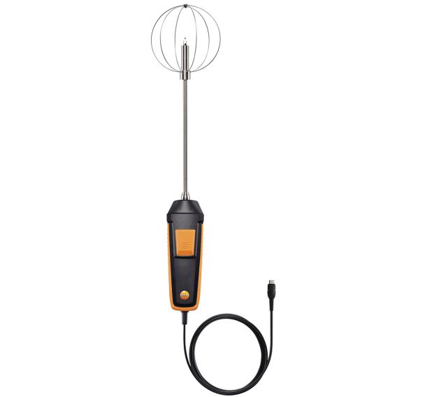 Sonde de mesure du degré de turbulence (numérique) - Testo
