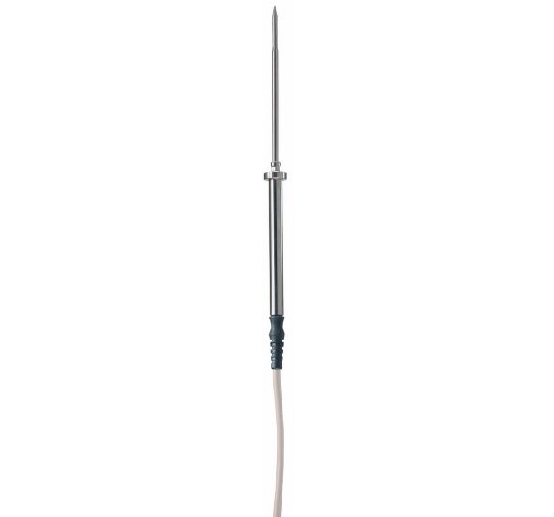 Sonde pour l'alimentaire (IP67), en acier avec câble PUR - Testo
